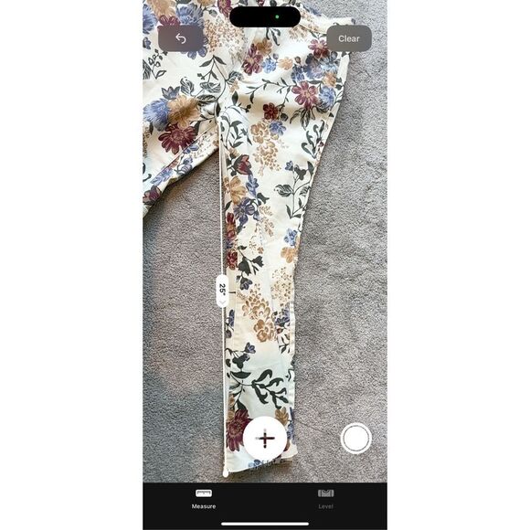 NWOT Free People Youthquake Printed Crop Flare Jeans, Sz 32 $168 A40 - Picture 9 of 9